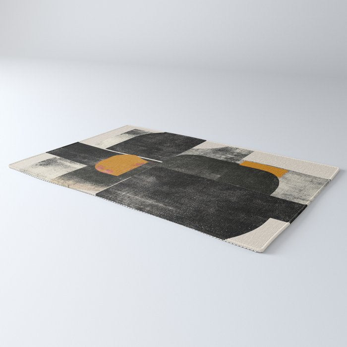 Mid Century Modern Shapes Rug Gallery Image 3