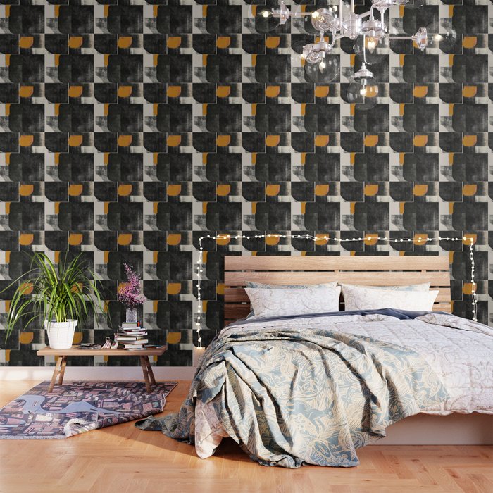 Mid Century Modern Shapes Wallpaper Gallery Image 3
