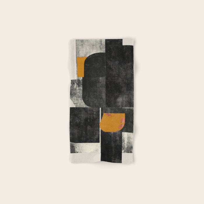 Mid Century Modern Shapes Bath Towel Gallery Image 1