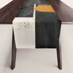 Mid Century Modern Shapes Table Runner Gallery Image 1