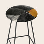 Mid Century Modern Shapes Stool Gallery Image 2