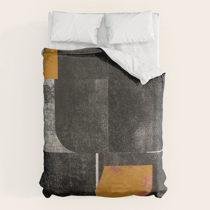 Mid Century Modern Shapes Duvet Cover Gallery Image 6
