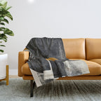 Mid Century Modern Shapes Throw Blanket Gallery Image 1