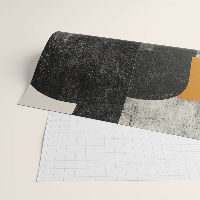 Mid Century Modern Shapes Wrapping Paper Gallery Image 2