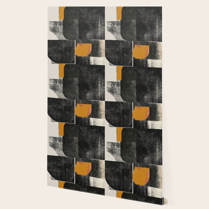 Mid Century Modern Shapes Wallpaper Gallery Image 2