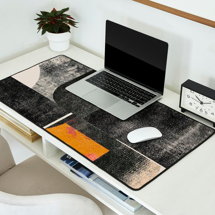 Mid Century Modern Shapes Desk Mat Gallery Image 2