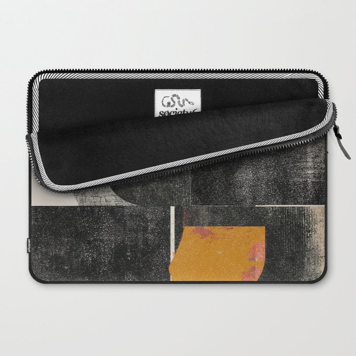 Mid Century Modern Shapes Laptop Sleeve Gallery Image 2