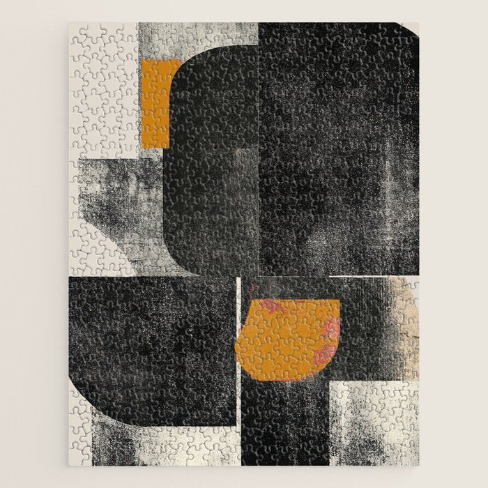 Mid Century Modern Shapes Jigsaw Puzzle Gallery Image 1