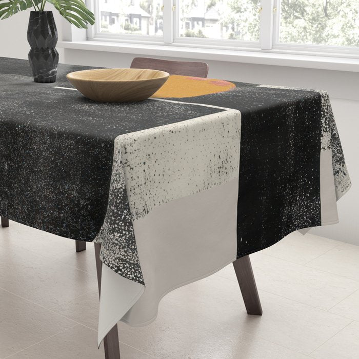 Mid Century Modern Shapes Tablecloth Gallery Image 3