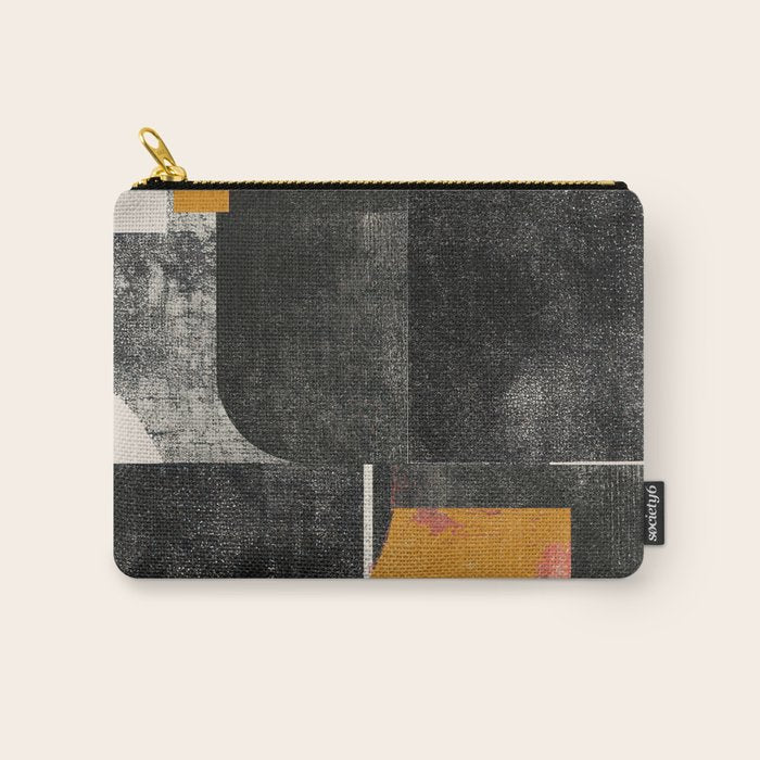 Mid Century Modern Shapes Carry All Pouch Gallery Image 1