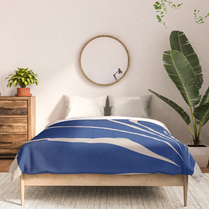Six Leaf Plant - 2/3 Comforter Gallery Image 3