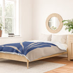 Six Leaf Plant - 2/3 Duvet Cover Gallery Image 2