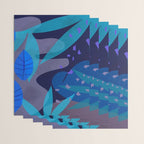 Botanika 6 Blue Wrapping Paper Gallery Image 3
