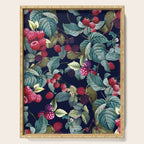 Wild Blackberry - Night  Serving Tray Gallery Image 1
