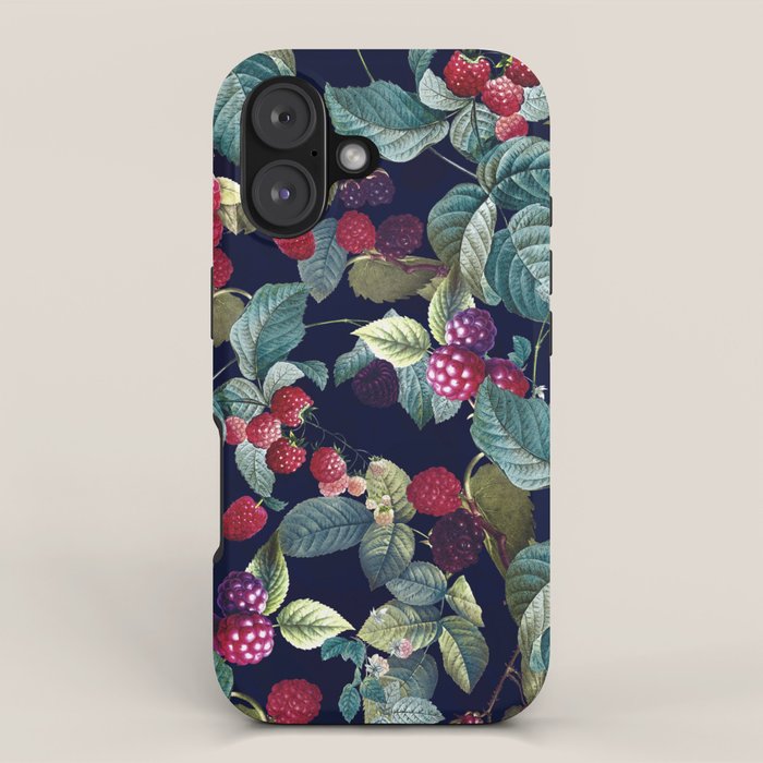 Wild Blackberry - Night  iPhone Case Gallery Image 1