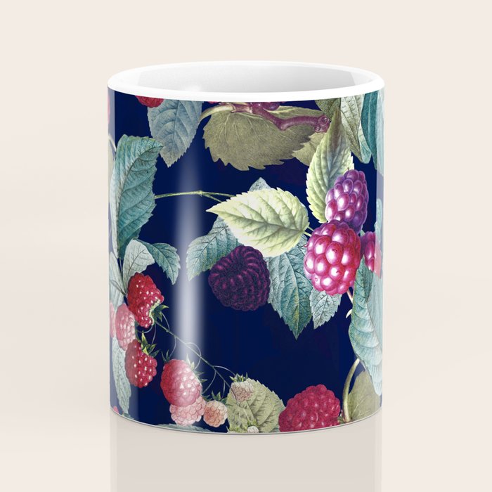 Wild Blackberry - Night  Coffee Mug Gallery Image 4