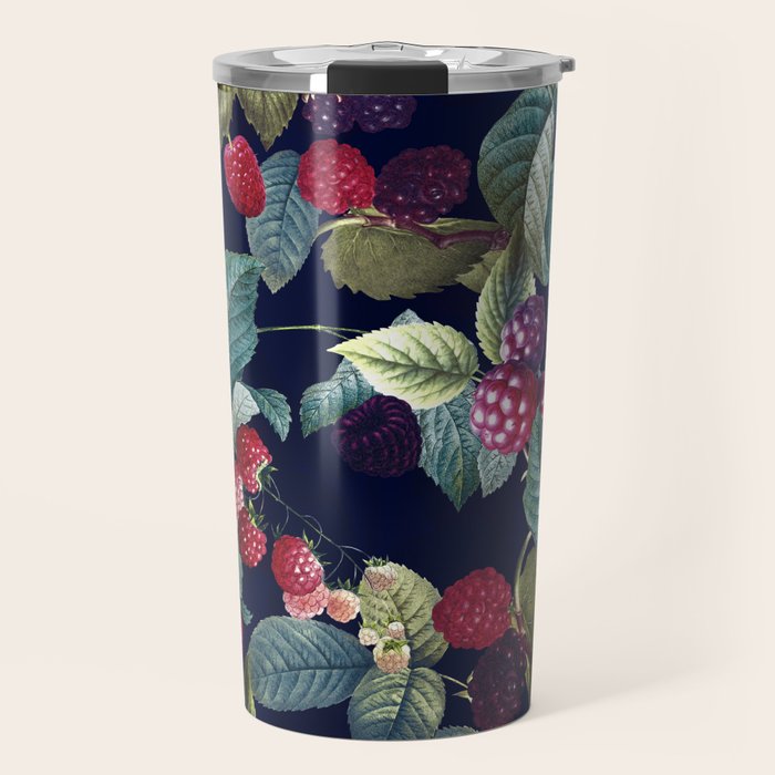 Wild Blackberry - Night  Travel Mug Gallery Image 1