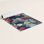 Wild Blackberry - Night  Yoga Mat Gallery Image 2