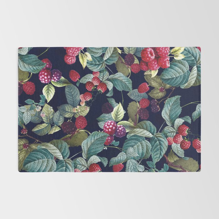 Wild Blackberry - Night  Rug Gallery Image 2