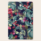 Wild Blackberry - Night  Cutting Board Gallery Image 1