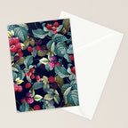 Wild Blackberry - Night  Stationery Card Gallery Image 2