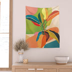 Colorful Branching Out 37 Wall Tapestry Gallery Image 2