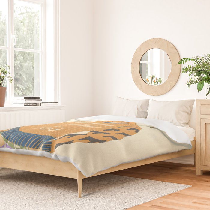 Dog love Duvet Cover Gallery Image 2