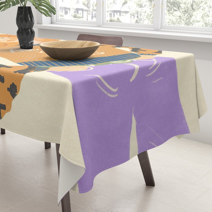 Dog love Tablecloth Gallery Image 3