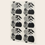 Line Art Pomegranates 1 Wallpaper Gallery Image 2