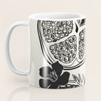 Line Art Pomegranates 1 Coffee Mug Gallery Image 3