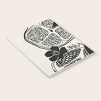 Line Art Pomegranates 1 Notebook Gallery Image 3