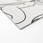 HERA LIGHT LINEN Welcome Mat Gallery Image 2