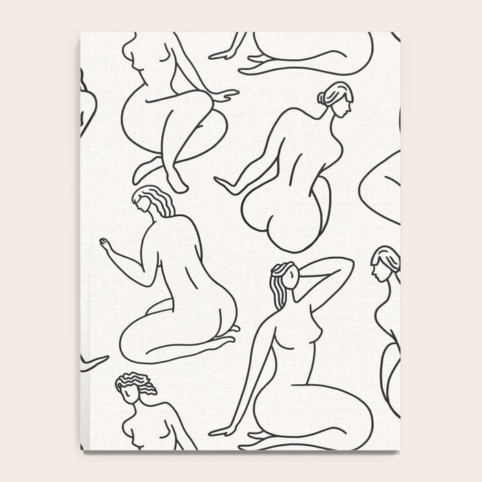 HERA LIGHT LINEN Notebook Gallery Image 4