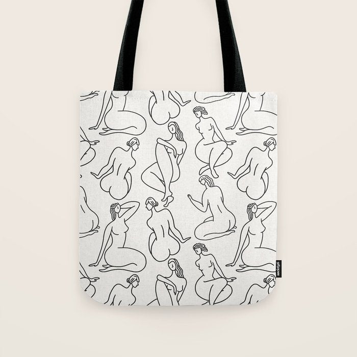 HERA LIGHT LINEN Tote Bag Gallery Image 1