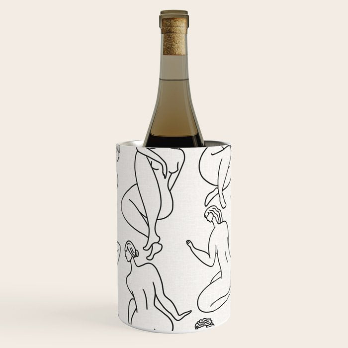 HERA LIGHT LINEN Wine Chiller Gallery Image 1