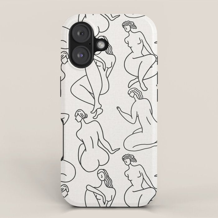 HERA LIGHT LINEN iPhone Case Gallery Image 1