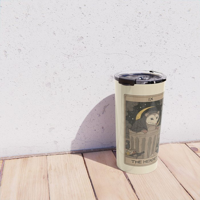 The Hermit - Possum Tarot Travel Mug Gallery Image 4