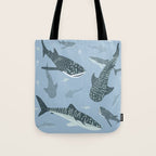 Whale Sharks Tote Bag Gallery Image 1