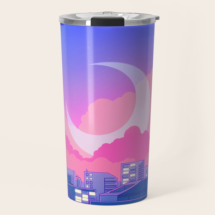 Dreamy Moon Nights Travel Mug Gallery Image 1