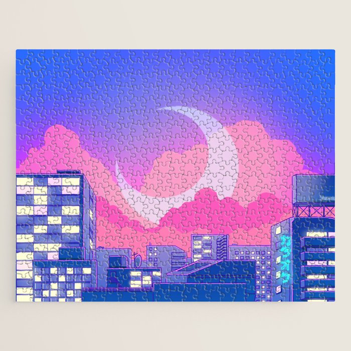 Dreamy Moon Nights Jigsaw Puzzle Gallery Image 1