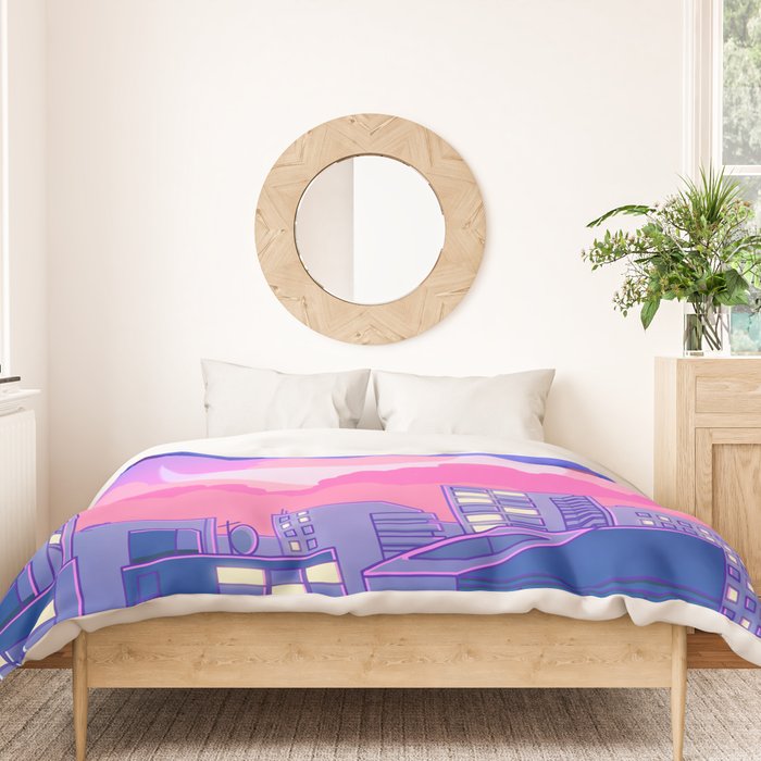Dreamy Moon Nights Duvet Cover Gallery Image 3