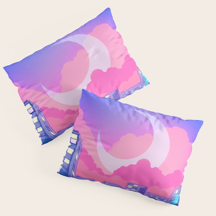 Dreamy Moon Nights Pillow Sham Gallery Image 1