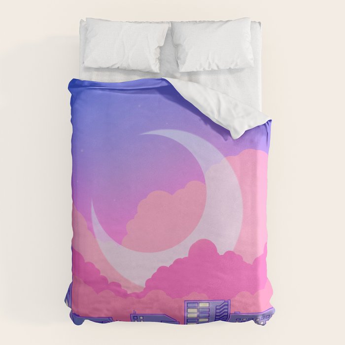 Dreamy Moon Nights Duvet Cover Gallery Image 6
