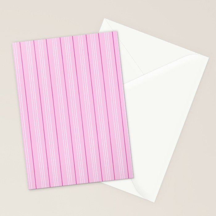 Lola Stripes Stationery Card Gallery Image 2