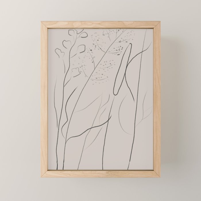 Wildflower Poem Mini Art Print Gallery Image 1