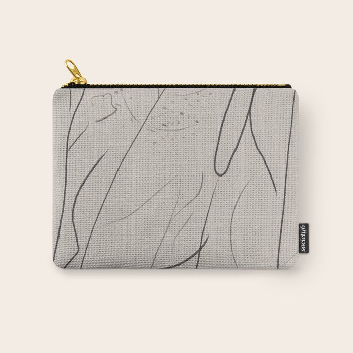 Wildflower Poem Carry All Pouch Gallery Image 1