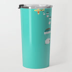 Sheepy clouds Travel Mug Gallery Image 3