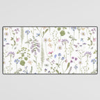 Hygge Summer Wildflowers Meadow Desk Mat Gallery Image 3