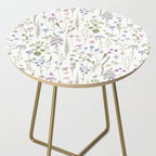 Hygge Summer Wildflowers Meadow Side Table Gallery Image 2