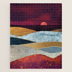 Crimson Sky Jigsaw Puzzle Gallery Image 1